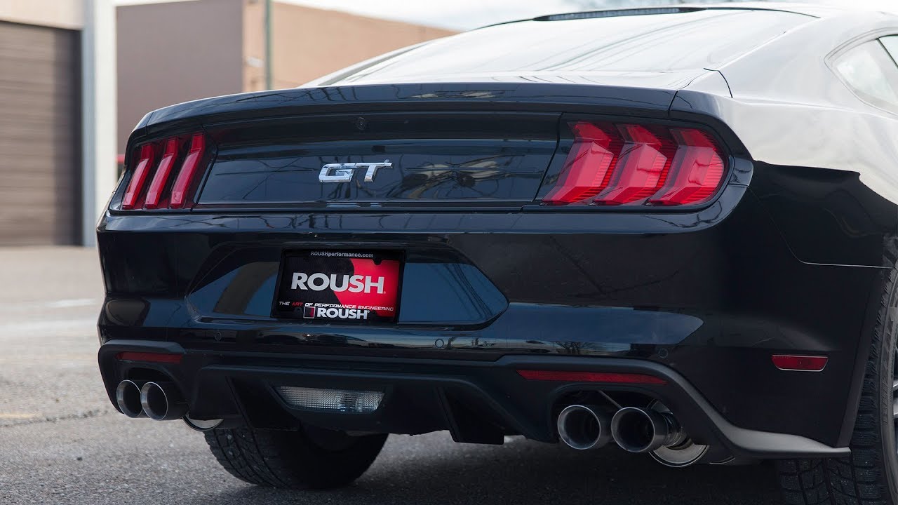 2018+ Mustang GT ROUSH Axleback Exhaust