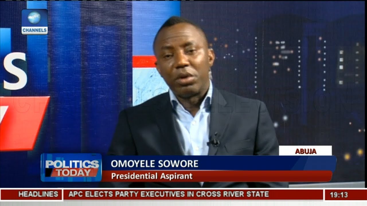 2019 Elections: APC  Does Not Deserve Re-Election - Sowore