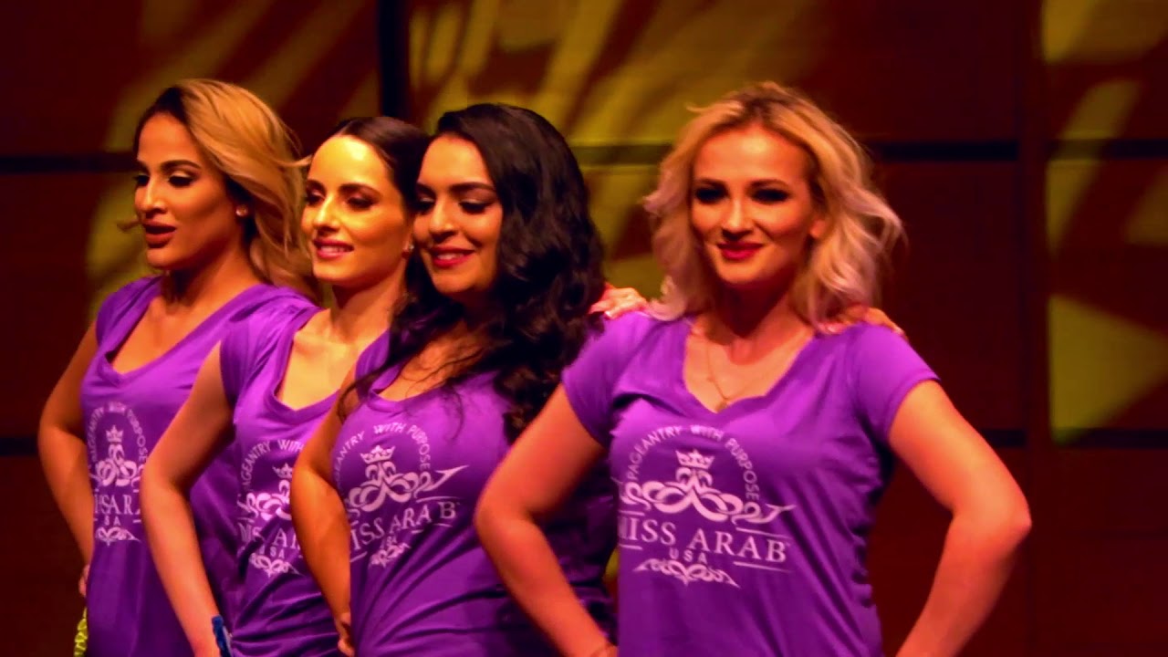 2019 Miss Arab USA Pageant - Contestants' Dance Performance