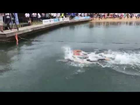 2019 SA National AquaticChampionship OWS -  Finish of the men’s 3 km event