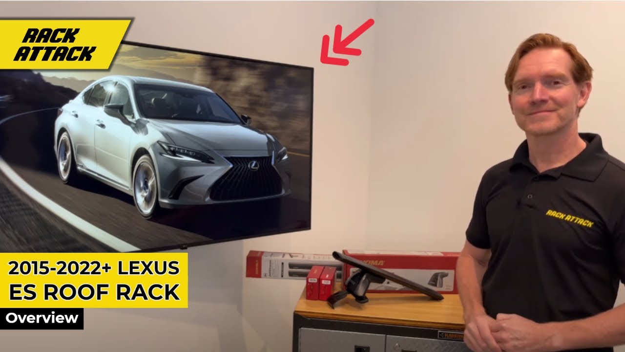 2019-2022+ Lexus ES Roof Rack - Yakima BaseLine JetStream
