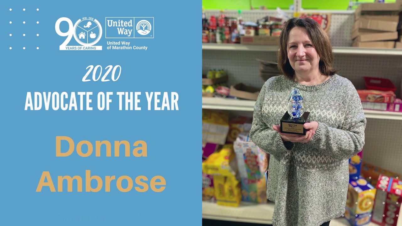 2020 Advocate of the Year - Donna Ambrose