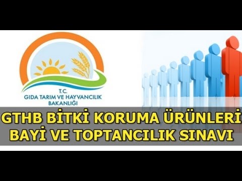 2020 ZİRAİ İLAÇ BAYİLİK SINAVINDA ÇIKABİLECEK OLAN DERS KONULARI KURSLARI