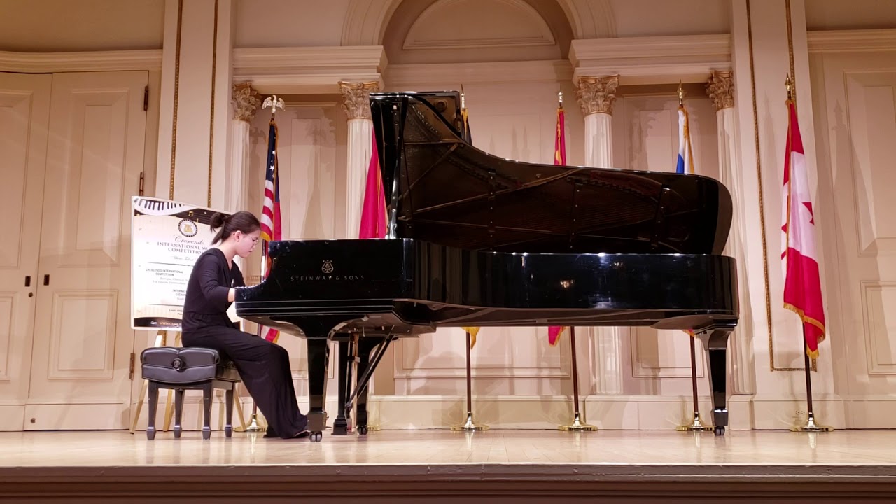 2020.02.08. Katie Bang (Carnegie hall) Waltz in C# Minor, Op.64 No.2(F. Chopin)