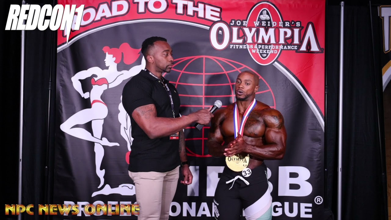 2021 IFBB Olympia Men's Physique Champion Brandon Hendrickson