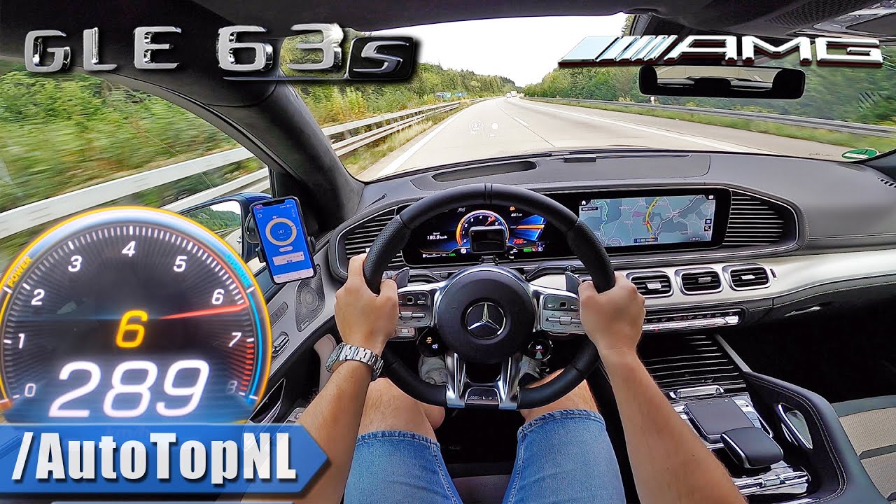 2021 Mercedes-AMG GLE 63 S TOP SPEED on AUTOBAHN [NO SPEED LIMIT] by AutoTopNL