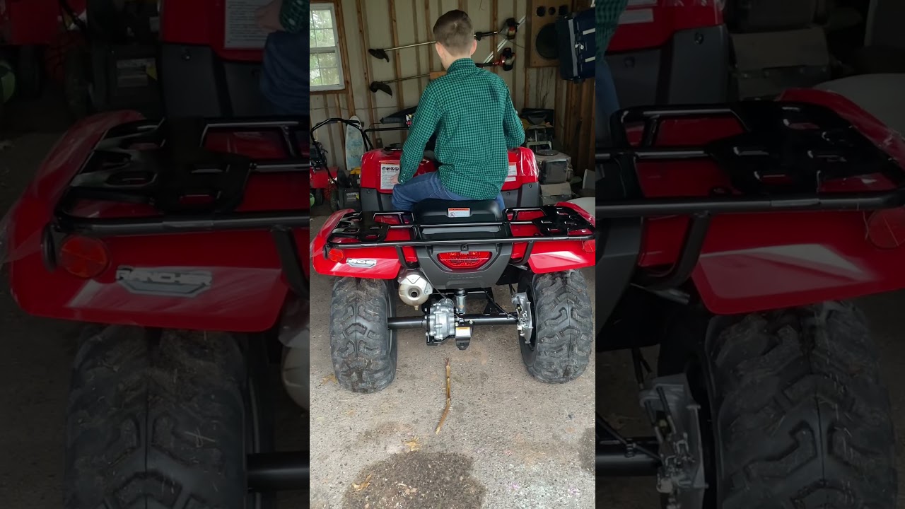 2022 Honda Rancher 420 start up #offroad #hondarancher #atv #coldstart #rancher #4wd #outdoors
