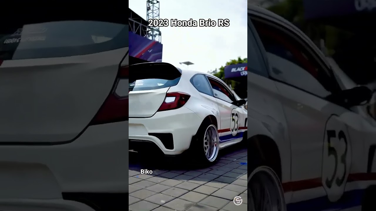 2023 Honda Brio RS modified racing car... #HondaBrioRS
