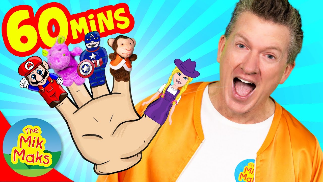 2023 Kids Songs Collection with Finger Family & Wheels On The Bus | The Mik Maks