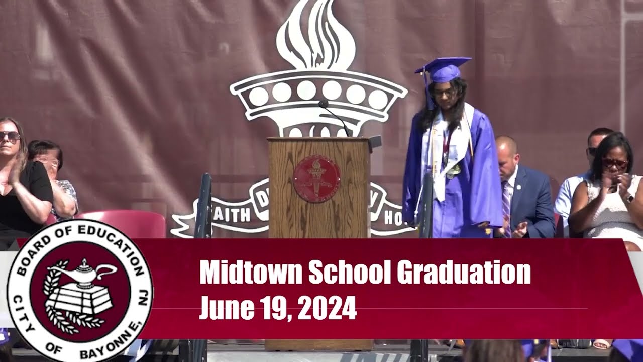 2024 BAYONNE WILLIAM SHEMIN MIDTOWN COMMUNITY SCHOOL GRADUATION