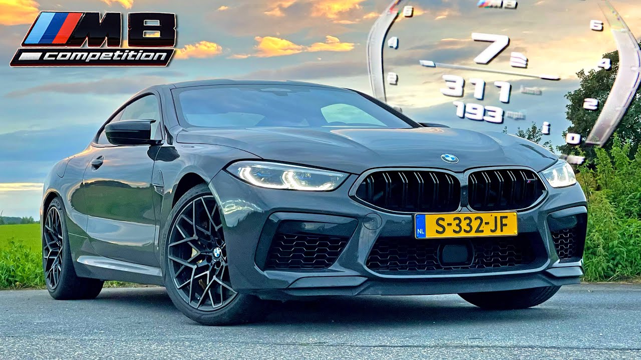 2024 BMW M8 Competition // 311KMH - 193MPH REVIEW on AUTOBAHN