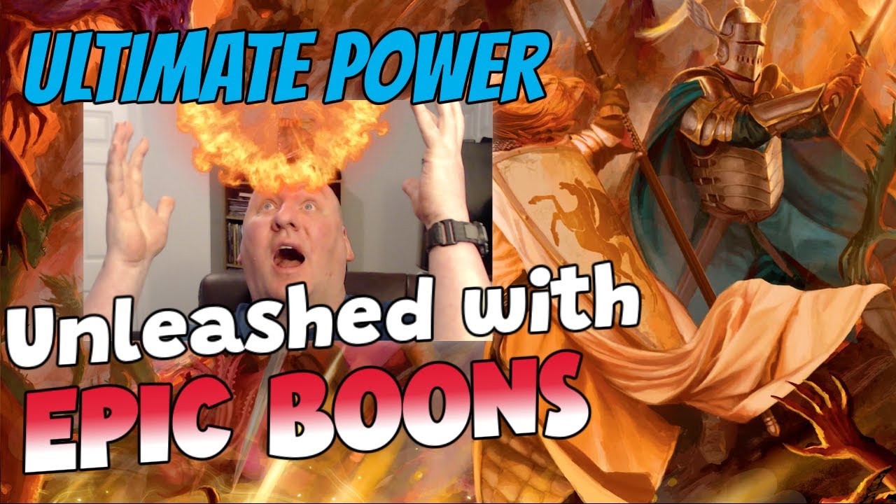 2024 Player's Handbook: Epic Boon Feats D&D 5.24