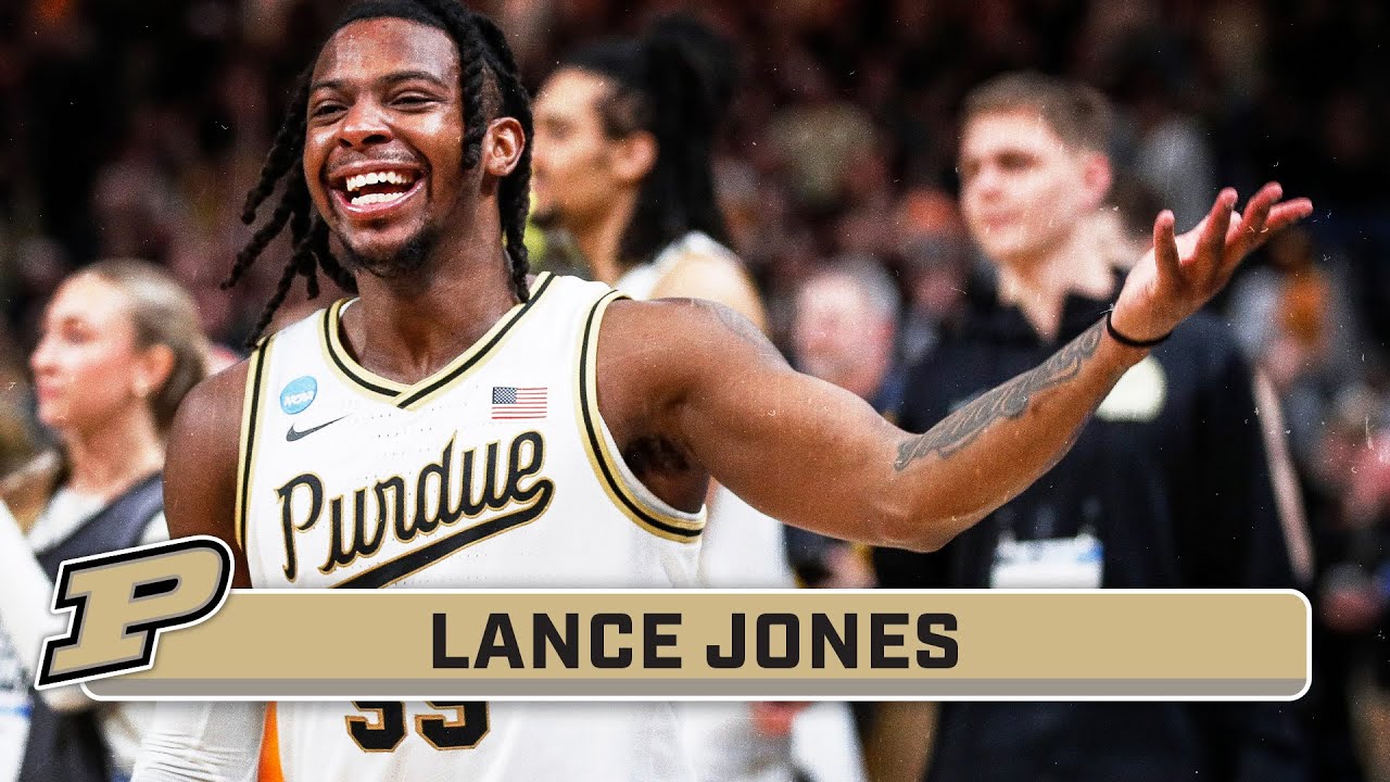 2024 Senior Highlights: Purdue G Lance Jones | Purdue Men’s Basketball