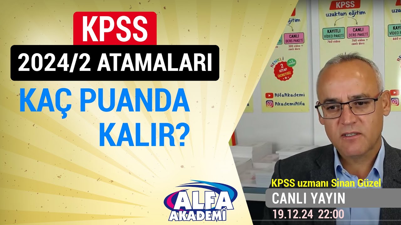 2024-2 memur atamalarının analizi. ÖSYM merkezi atama: 1.615 kadro