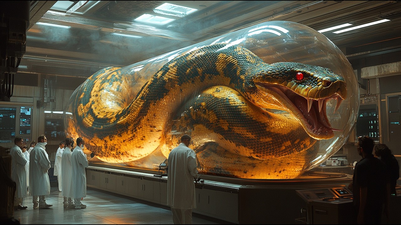 2025 Action Movie! Giant Python Mutation Out of Control, Humanity Faced Total Extinction! #disaster