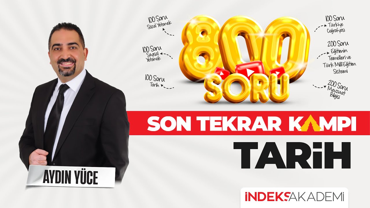 2025 AGS - Tarih - Genel Tekrar - Aydın YÜCE