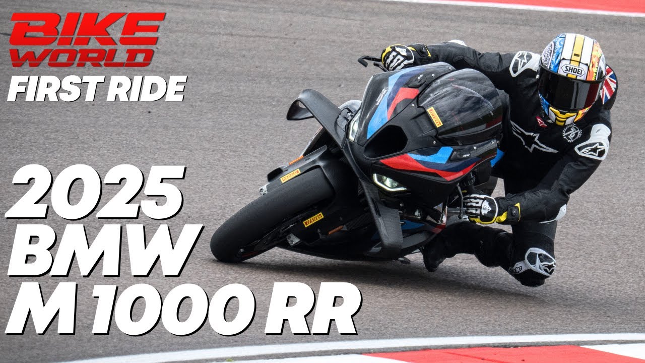 2025 BMW M 1000 RR | FIRST RIDE ON TRACK