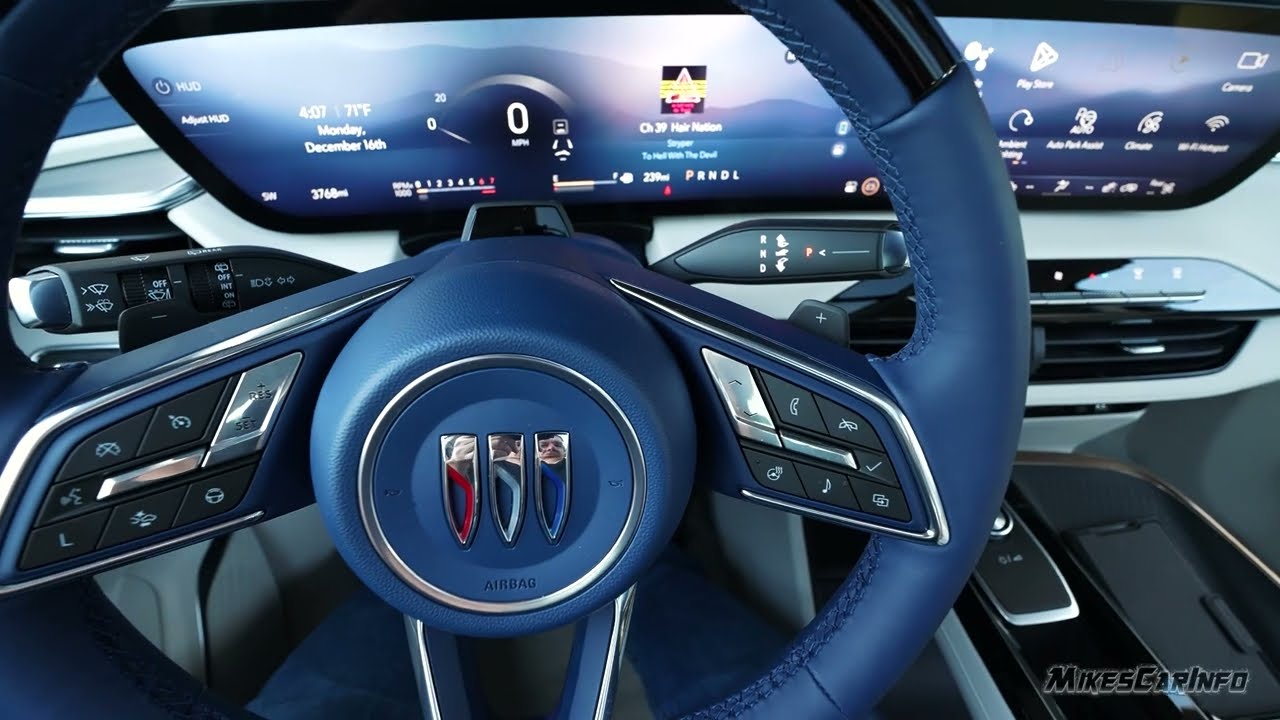 👉2025 Buick Enclave Avenir CONTROLS
