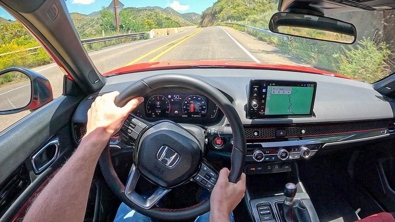 2025 Honda Civic Si - POV California Test Drive (Binaural Audio)