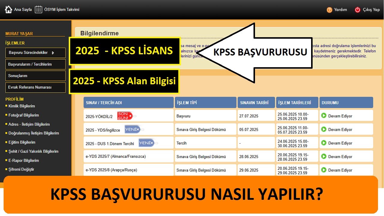 2025 KPSS UNDERGRADUATE APPLICATIONS HAVE STARTED - KPSS GROUP A APPLICATION (WHAT IS KPSS GROUP ...