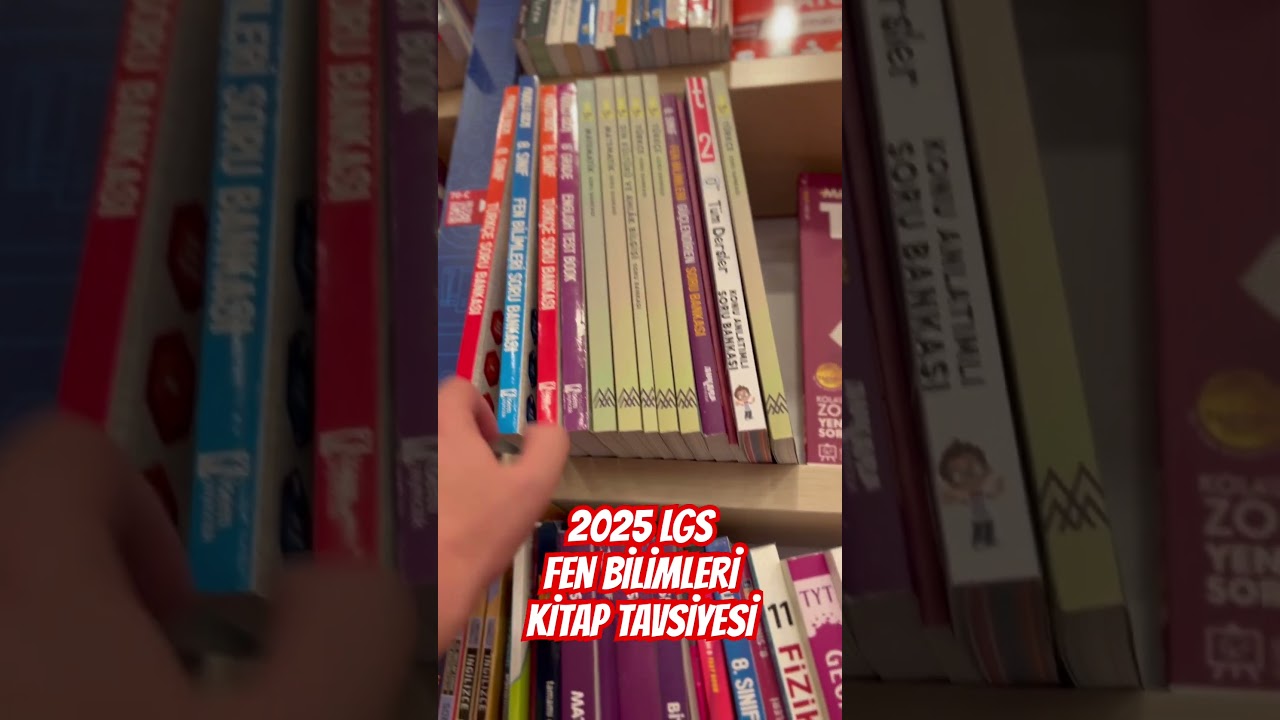 2025 LGS fen bilimleri soru bankası tavsiyesi