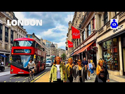 2025 London Walk 🇬🇧 West End, Mayfair, OXFORD & REGENT Street | Central London Walking Tour [4K HDR]