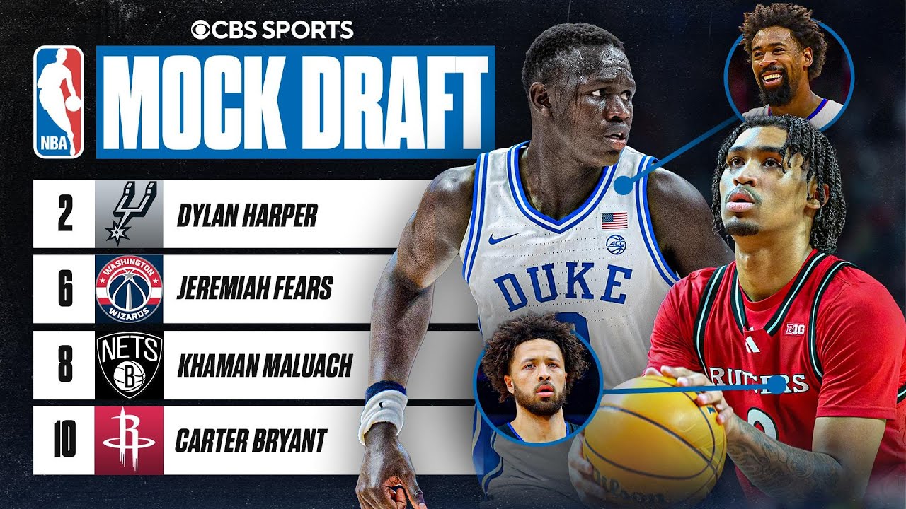2025 NBA Mock Draft 3.0: FULL First Round (All 30 Picks) | Player Comps, Best Fits & Team Needs