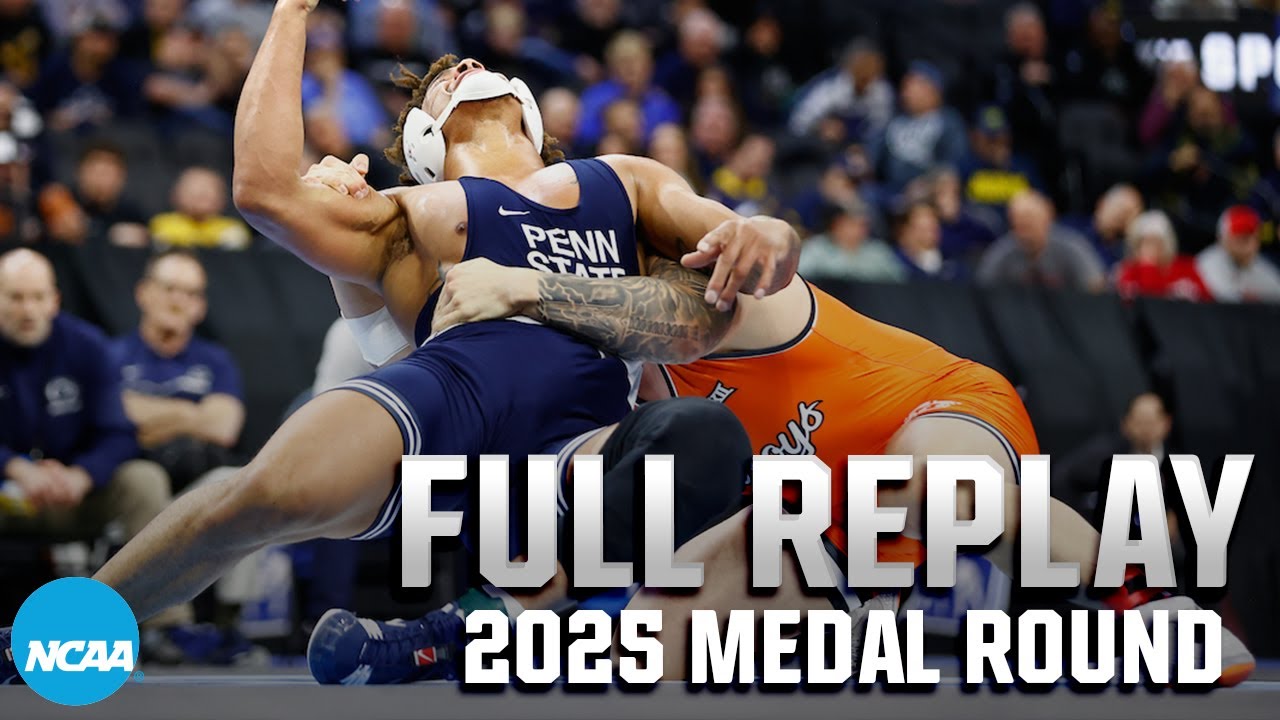 2025 NCAA wrestling championship medal round | FULL REPLAY