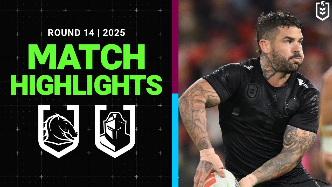 2025 NRL Match Highlights | Broncos v Titans | Round 14