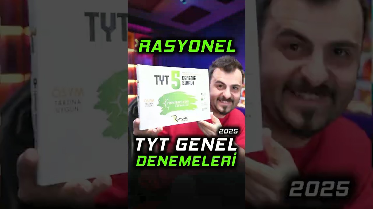 2025 RASYONEL TYT GENEL DENEMELERİ İNCELEMESİ #yks #yks2025 #yks2026