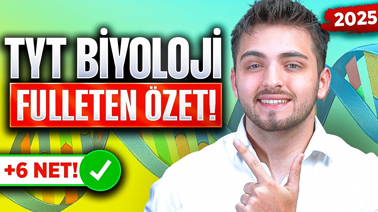 2025 TYT BİYOLOJİ FULLETEN SON TEKRAR! 🔥| KESİN GELECEK KONULAR