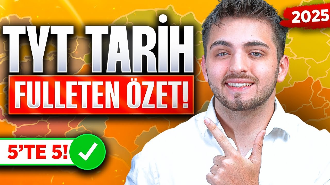 2025 TYT TARİH FULLETEN SON TEKRAR! 🔥 | KESİN GELECEK KONULAR