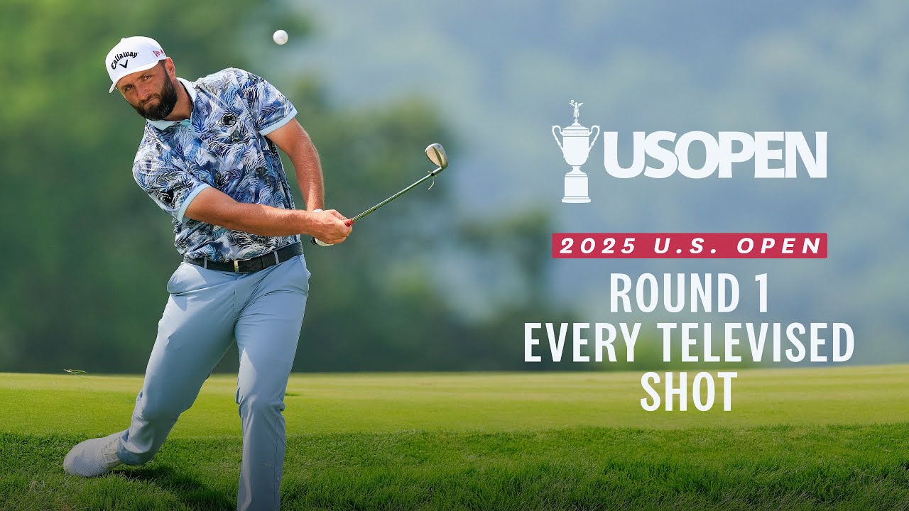 2025 U.S. Open Highlights: Jon Rahm, Round 1 | Every Televised Shot