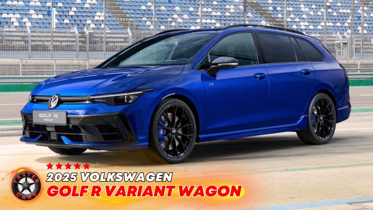 2025 VOLKSWAGEN GOLF R VARIANT WAGON: Power and Practicality Perfected!