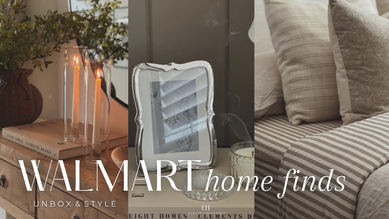 2025 Walmart Home Decor Unboxing & Styling || NEW Walmart Home Finds