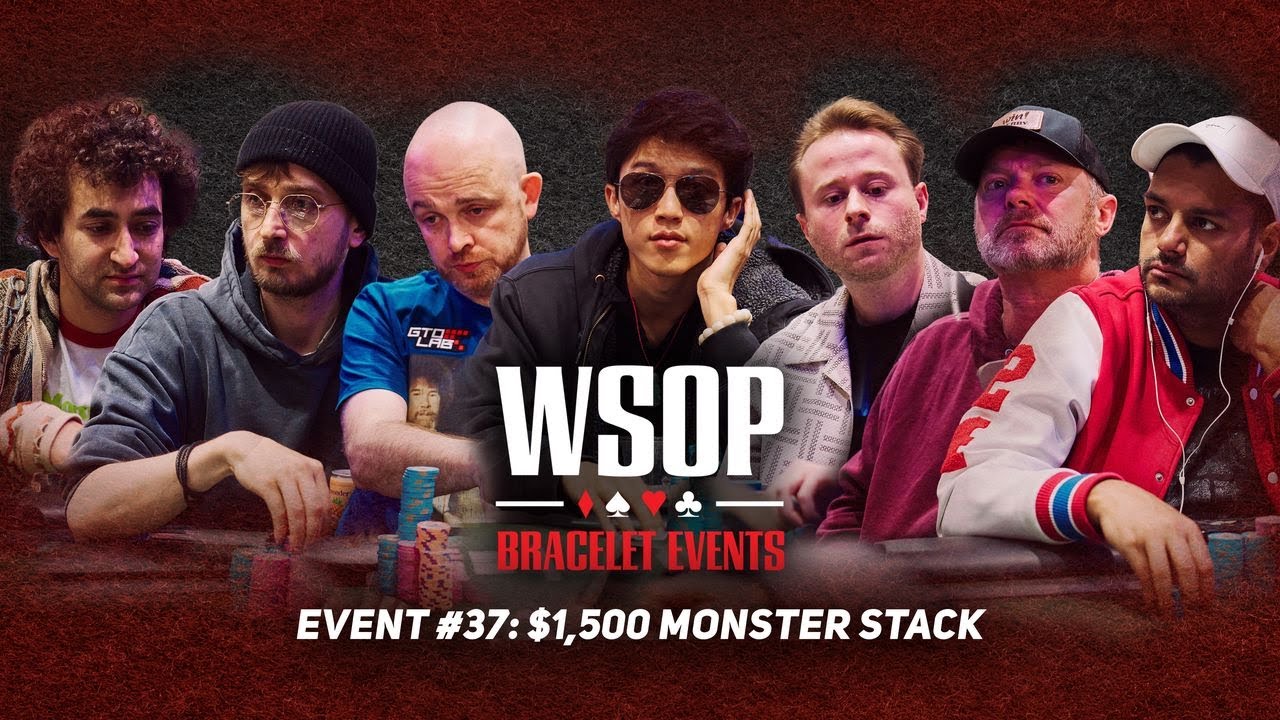 2025 WSOP $1,500 Monster Stack Final Table! $1,204,457 First-Place Prize!
