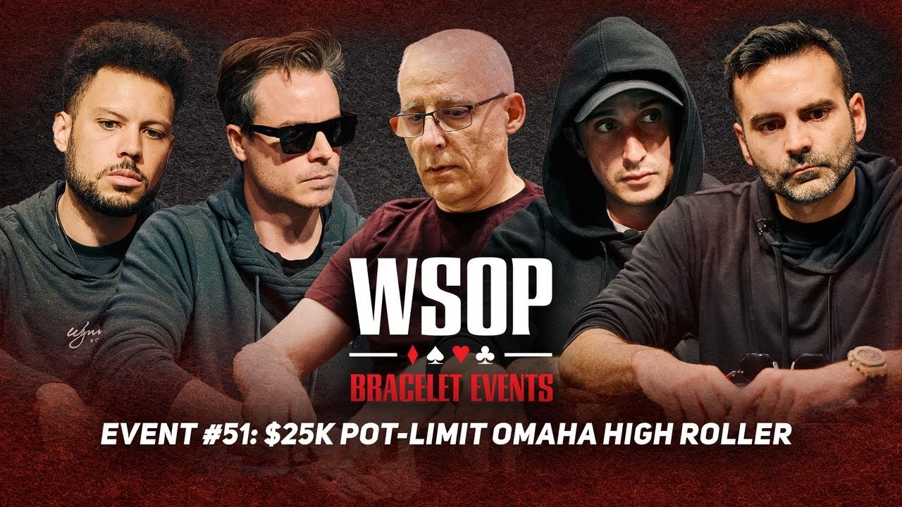 2025 WSOP $25K Pot-Limit Omaha High Roller! $2,292,155 First-Place Prize!