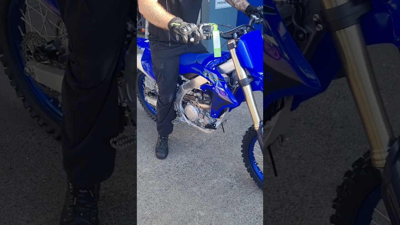 2025 YZ450f. Next stop some berms, baby! #yamaha #yz450f
