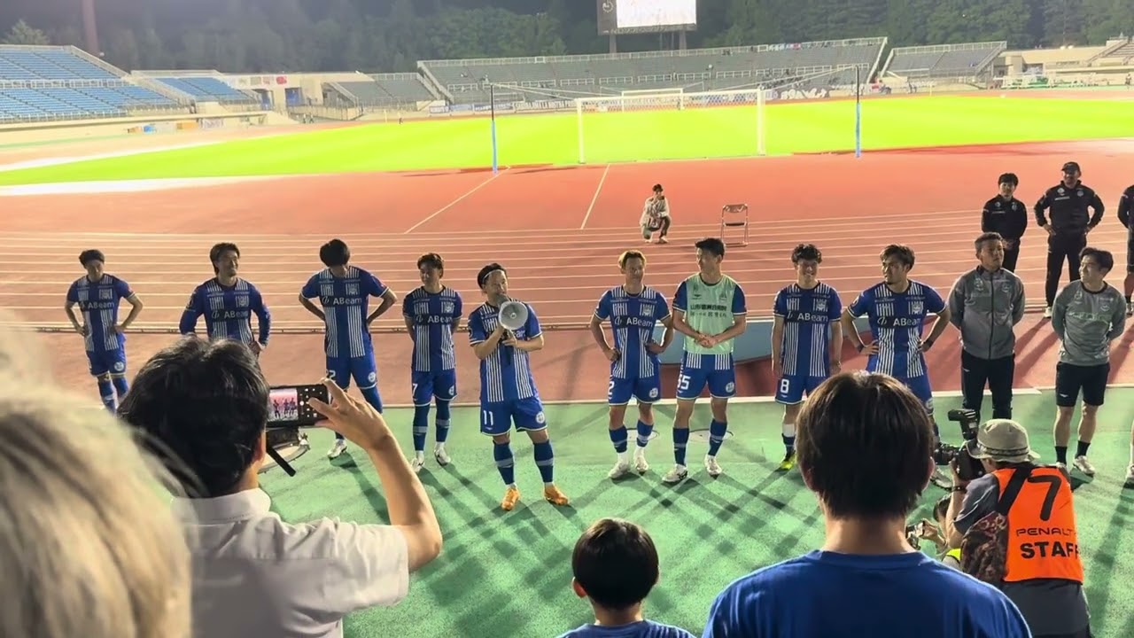 2025年天皇杯2回戦　モンテディオ山形vs鹿児島ユナイテッドFC BLUEis