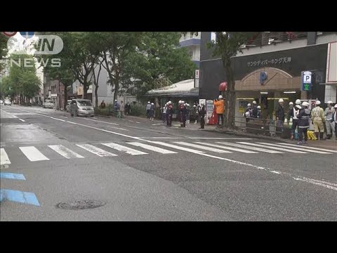 【速報】福岡市中央区「国体道路」陥没　復旧工事終わり通行再開(2025年6月11日)