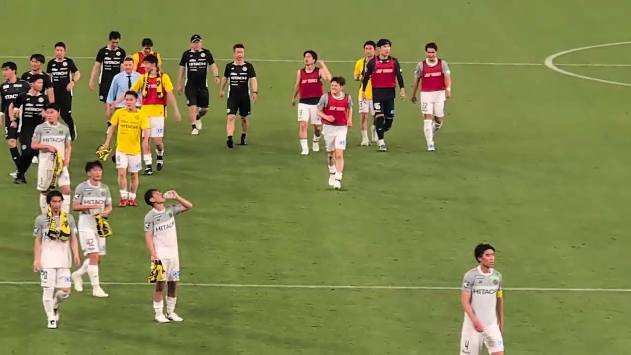 【2025年6月15日柏レイソルVS東京ヴェルディ】試合後挨拶＆三丸！