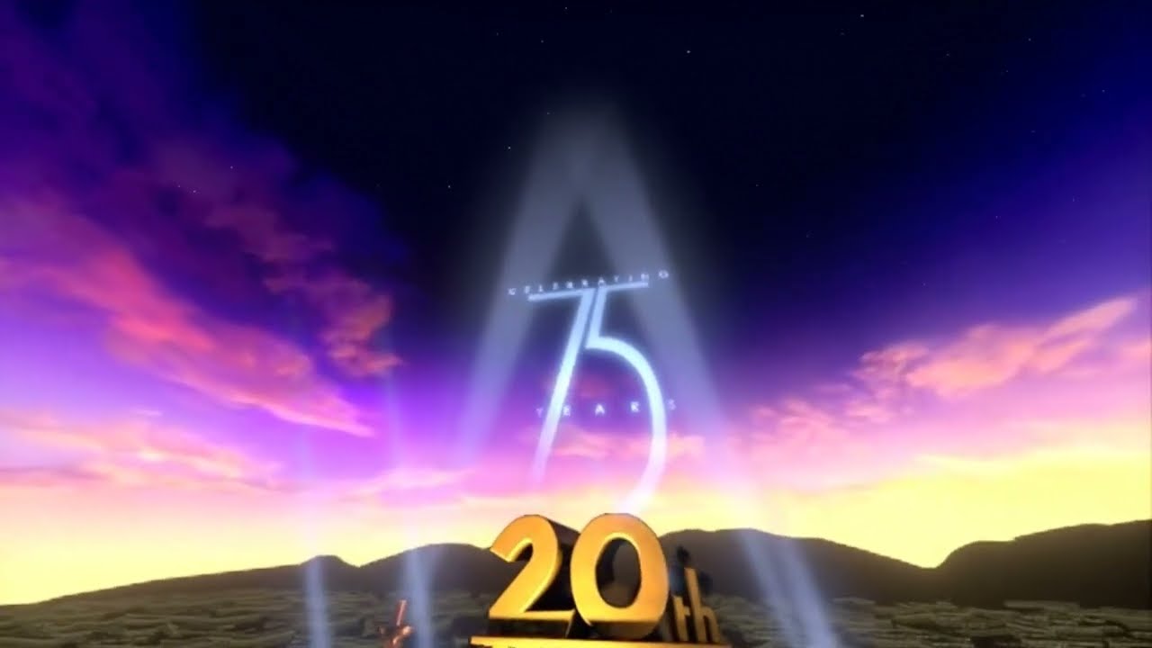 20th Century Fox 75th Anniversary 2010 logo in Super Open Matte