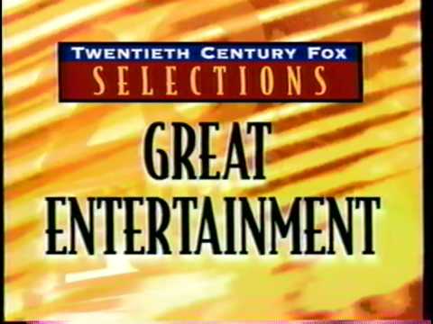 20th Century Fox Selections (1995) Promo 3 (VHS Capture)