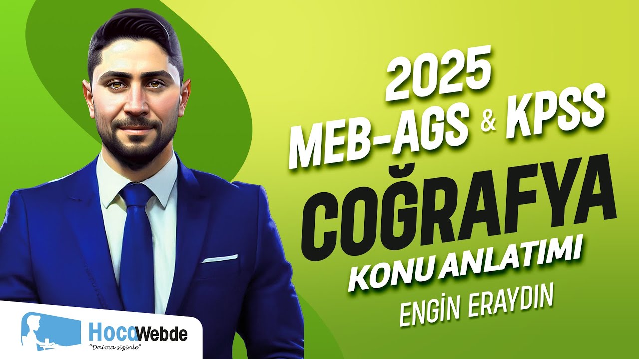 21) MEB - AGS & KPSS 2025 COĞRAFYA ENGİN ERAYDIN TÜRKİYE İKLİMİ - 5