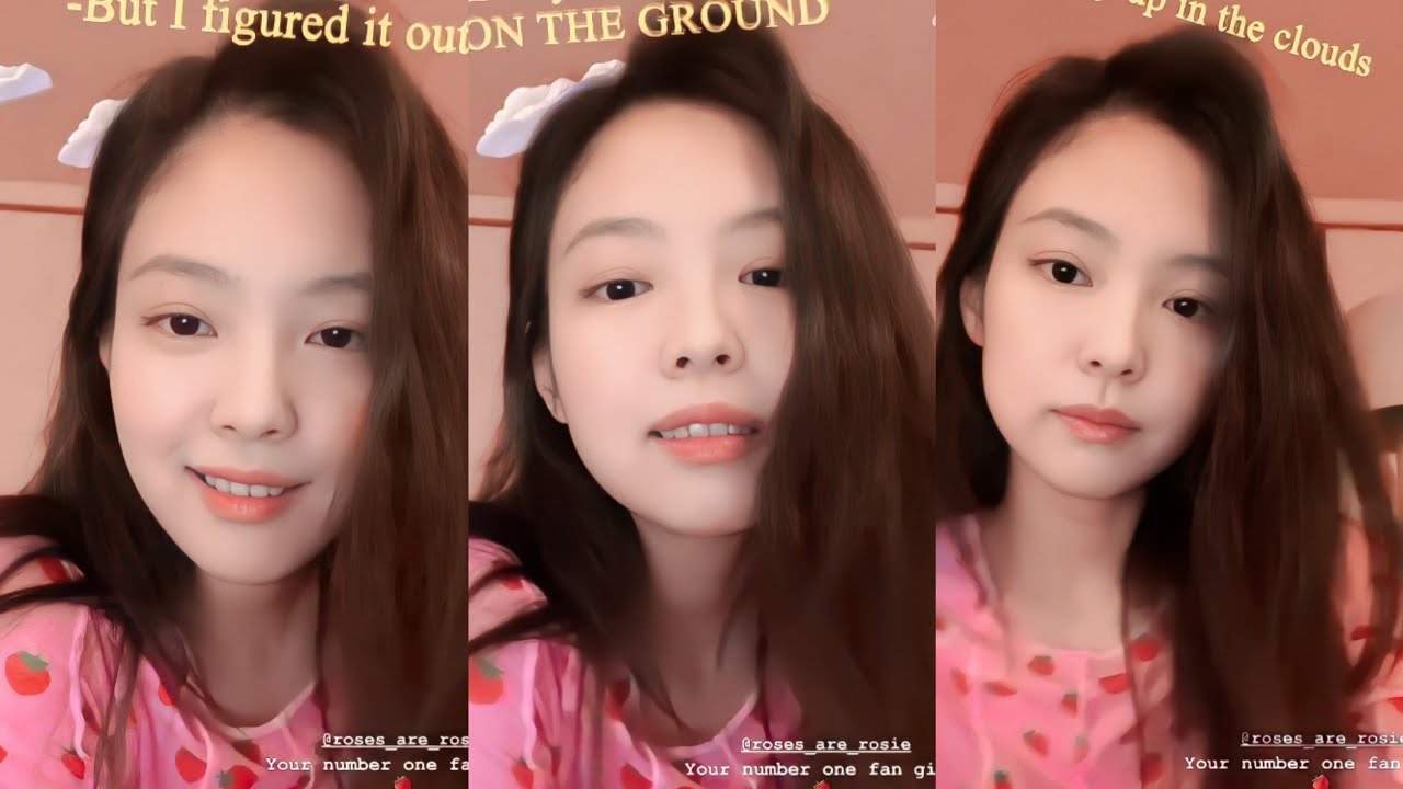 @210329 JENNIE Instagram Story Update | On The Ground Filter✨ @jennierubyjane