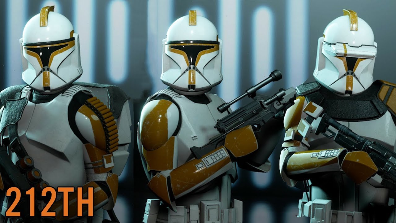 212th Attack Battalion Clone Skins! - Star Wars Battlefront 2
