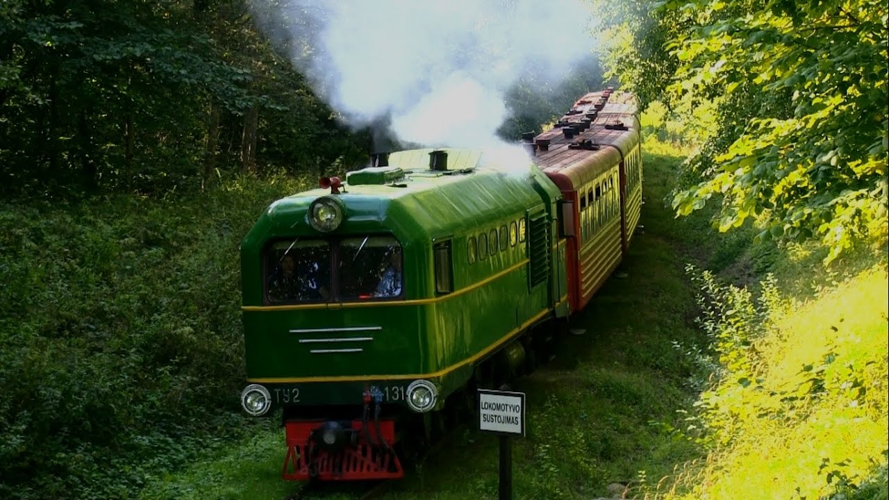 ТУ2-131 с пассажирским поездом / TU2-131 with a passenger train
