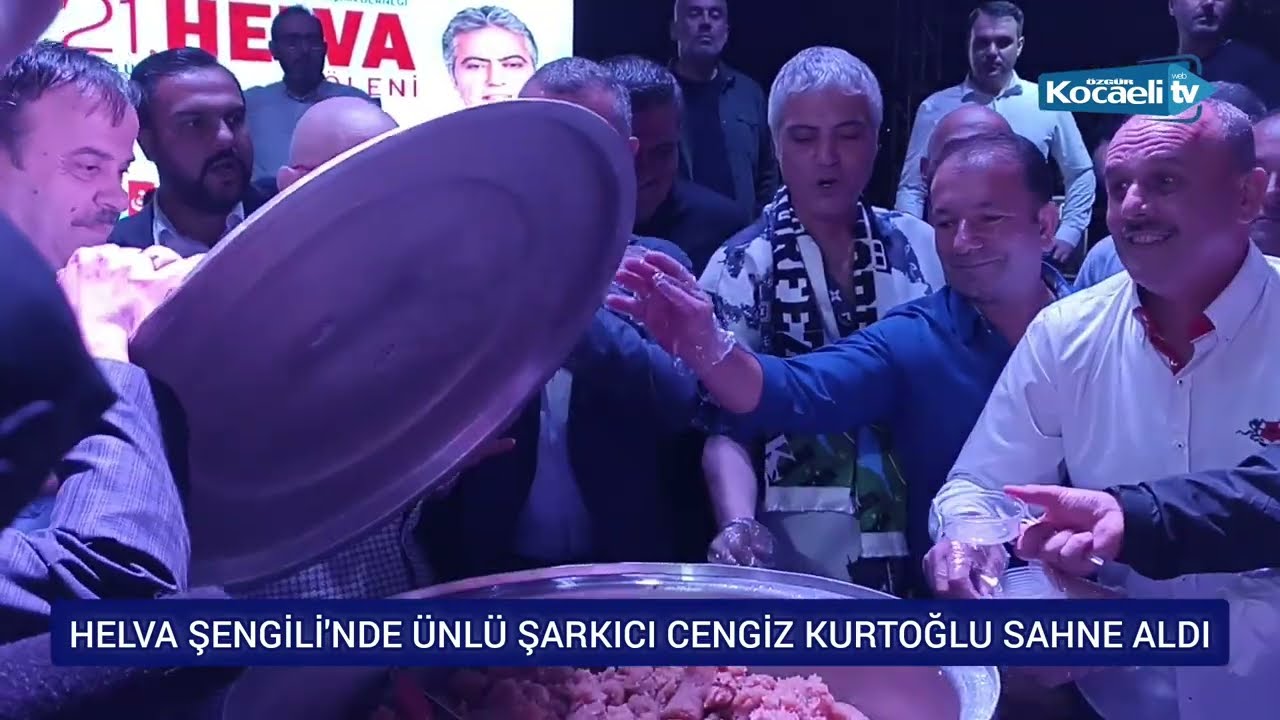 21.Helva Şenliği yapıldı, Cengiz Kurtoğlu şenlikte sahne aldı