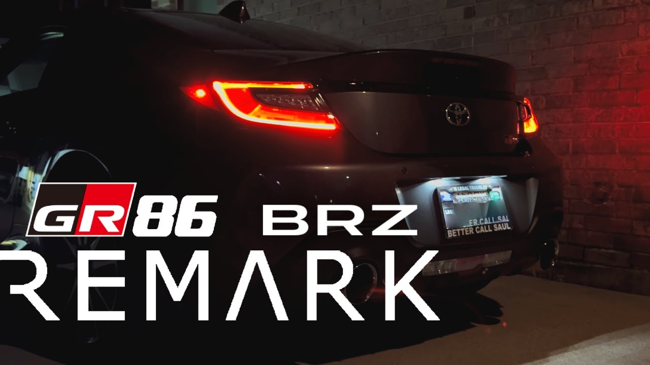 22+ GR86/BRZ Remark AxleBack Exhaust Demo