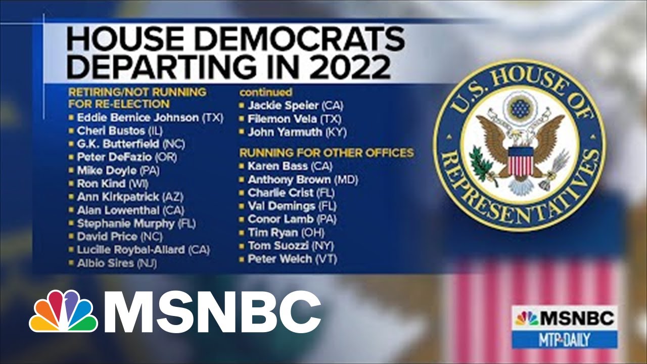 23 House Democrats Not Seeking Re-Election In 2022